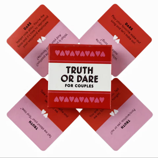 Couples Truth or Dare Cards
